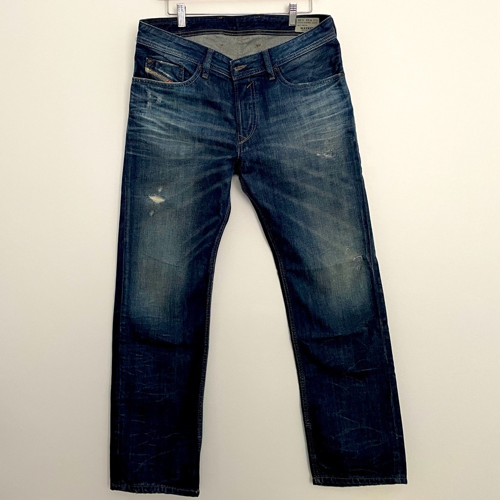 Diesel Waykee 33x30 0837A Wash Jeans